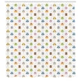 thumbnail image 3 of Ambesonne Owls Shower Curtain, Angry Funny Cartoon, 69"Wx84"L, Multicolor, 3 of 3