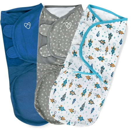 SwaddleMe Original Swaddle, 3-Pack, Superstar, (Best Swaddle For Older Babies)