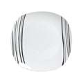 thumbnail image 6 of Tabletops Gallery 16 Piece Justin Square White Porcelain Dinnerware Set, Service for 4, 6 of 9