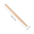 thumbnail image 2 of FUEENIRVA Rolling Pin For Flour Food Beech Wood Baking 1Pack, 2 of 8