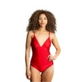 thumbnail image 2 of Azzul Swimwear Swimsuit APHRODITE Triangle UV/Chlorine Resist Size S Color hazelnut, 2 of 8