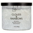 thumbnail image 2 of (4 pack) Mainstays 3-Wick Wrapped Clouds & Rainbows Scented Candle, 14 oz, 2 of 8
