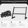 thumbnail image 4 of Everyday Essentials Battle Rope 1.5/2 Inch Diameter Poly Dacron 30, 40, 50 FT Length, Heavy Ropes for Home Gym and Workout, 4 of 10