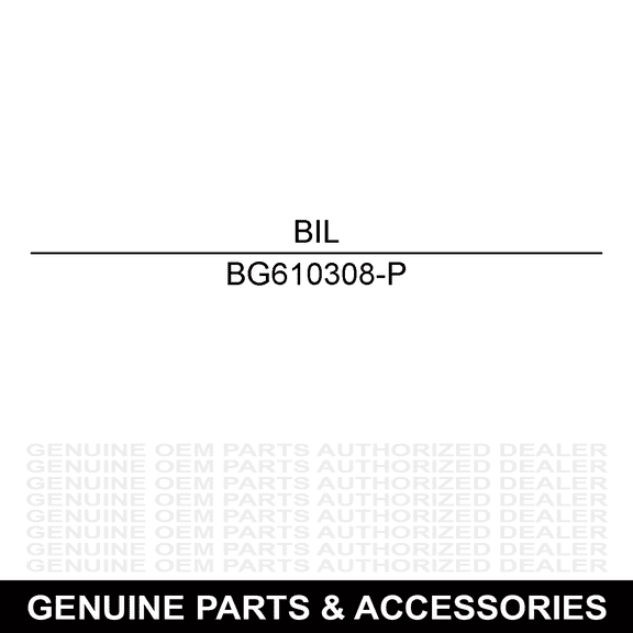 Billy Goat 610308-P Washer 2.25 Od X .515 Id X .134 Zp