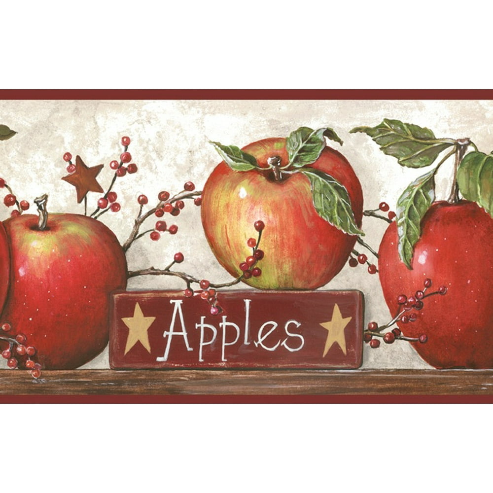 877803 Apples Wallpaper Border CB5557bd