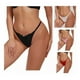 thumbnail image 1 of Paquete 4 Panty Tanga Sexy Encaje Bikini Lencería, 1 of 8