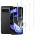 thumbnail image 1 of Zonyee Paquete de 3 Protectores de Pantalla para Google Pixel 4, Película Protectora de TPU Suave de Hidrogel HD de 5,7 Pulgadas, Cobertura Total Curvada [No Vidrio Templado], 1 of 8