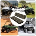 thumbnail image 5 of ZIATUBLES 2-Pack UTV Seat Covers with Dark Camouflage Print, Waterproof Scratch-Resistant Polyester Protectors for Kawasaki Mule Bench Seats, Easy to Clean UTV Decor Accessories Part, 5 of 8