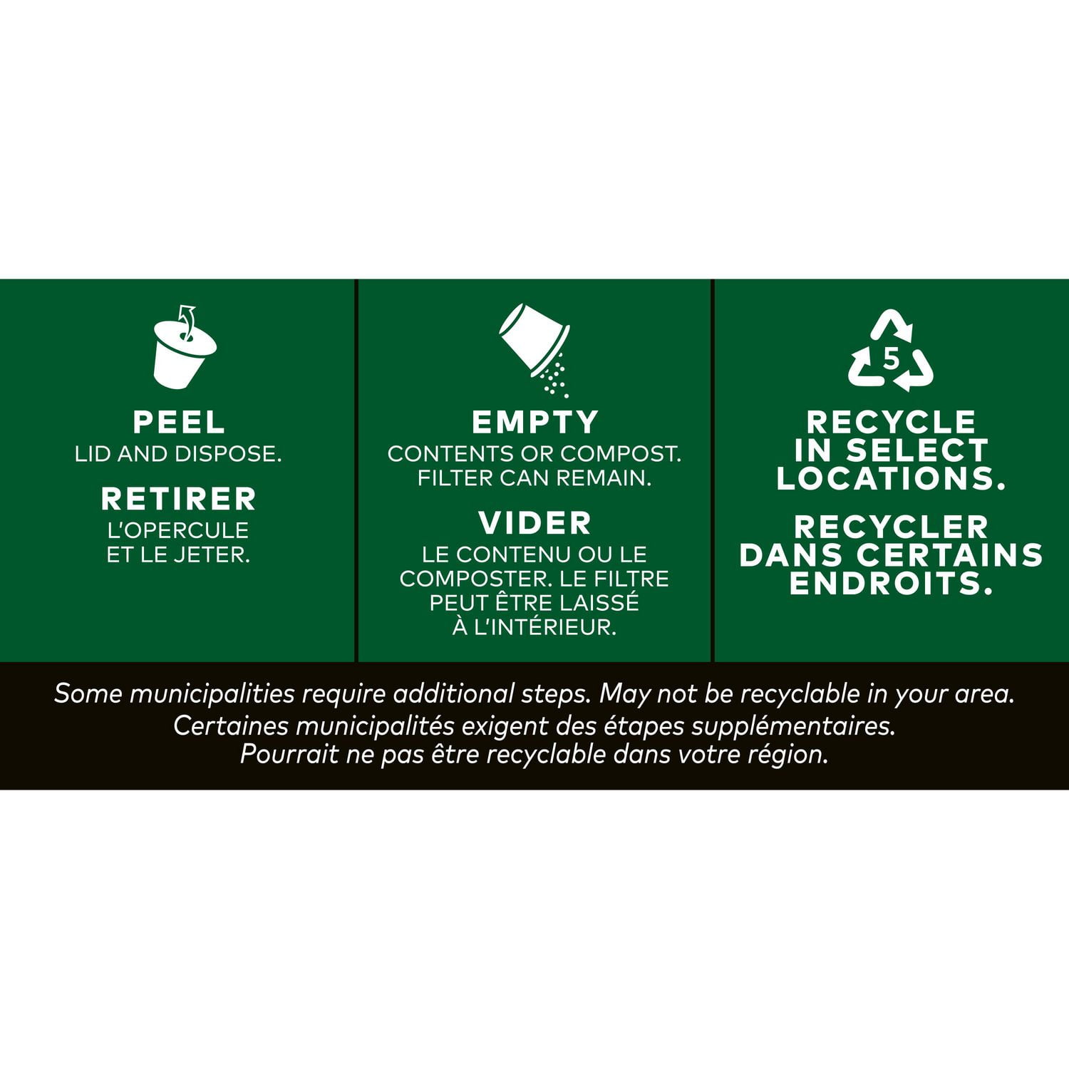 Van Houtte Brew Over Ice Classic Black, Medium Roast, K-Cup Coffee Pods, 10 Count, 10 Count