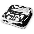 thumbnail image 2 of St Bonaventure University Logo Fleece Blanket, Very Soft Microfiber Flannel Blanket for Couch Warm and Cozy for All Seasons, 2 of 6