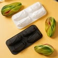 thumbnail image 7 of Pistachio Silicone Baking Mold, 4 Cavity 3D Mold, Food Grade Silicone Mold, Non Stick Reusable Dessert Mold, Heat Resistant Bakeware, Chocolate Jelly Mold for Mousse Cake Pudding Ice Cream DIY, 7 of 7