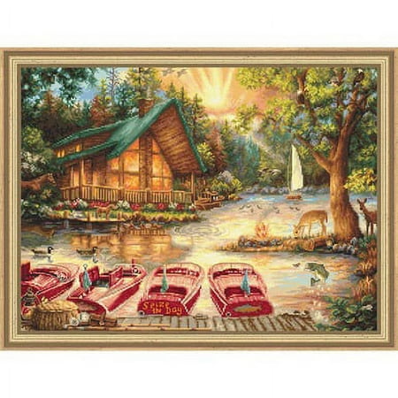 UPC: 4840746044946 | Letistitch Seize the Day Counted Cross-Stitch Kit