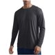 thumbnail image 2 of pstuiky camisas de manga larga para hombre, Camiseta informal de manga larga con cuello redondo para hombre, color liso, transpirable, para correr y hacer ejercicio top de hombre s, 2 of 8