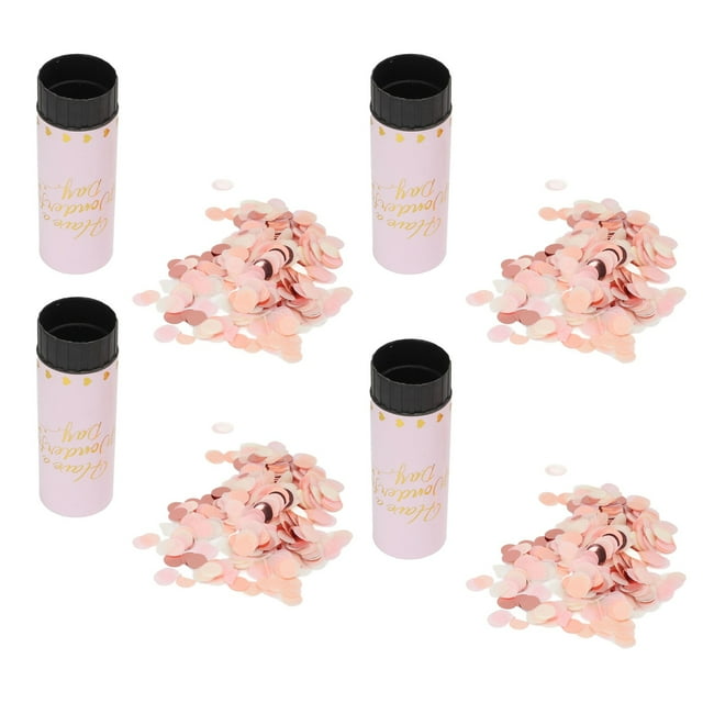Handheld Confetti Cannon,8Pcs Handheld Confetti Cannon Confetti Cannon Party Poppers Confetti Shooters Professional Grade
