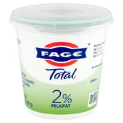 FAGE Total All Natural Reduced Fat Plain Greek Strained Yogurt, 32 oz