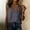 *Gray, variant on ClodeEU Women's V Neck Sleeveless Linen Blend Top,Solid Color Casual Tank Tops Beige,Women's Plus L