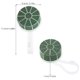 thumbnail image 2 of YOSADIER 2Ud Soporte Floral Verde Para Ramos De Novia Ideal Para Bodas Y DIY, 2 of 8