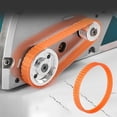 thumbnail image 3 of MYG 3pcs 255mm Electric Planer Drive Belt for NF90 Power Tool Accessories 12mm Width, 3 of 9