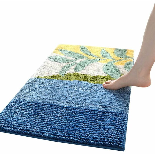Alfombra de baño absorbente, antideslizante, suave, fibra extrafina Starlight 5080cm esquí esquí Gafas de esquí