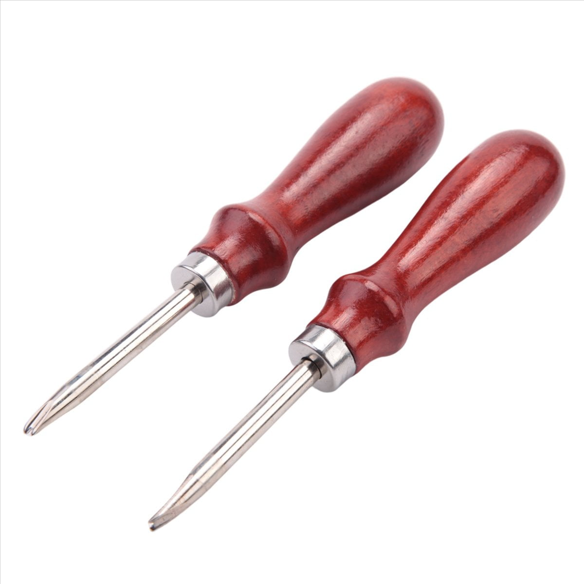 4Pieces Leather Strap Cutter Adjustable Leather Strip Cutter Strap Cutter Sets with Polished Tools for DIY Craft Cutting
