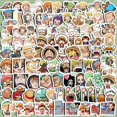 thumbnail image 4 of 100/120Pcs One Piece Luffy Stickers Anime Sticker For Kids Notebook Motorcycle Skateboard Computer Mobile Phone Cartoon Toy, 4 of 6