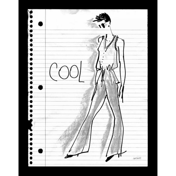 Doodle Cool Poster Print by Anne Tavoletti (22 x 28)