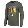 thumbnail image 2 of Men's Starter Olive Green Bay Packers Team Name Graphic Long Sleeve T-Shirt, 2 of 3