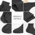 thumbnail image 5 of Men's Dress Socks, 6-Pair Classic Men's Formal Socks, Premium Dress Socks For Men for Business, Office & Casual Wear, Breathable Soft Cotton Blend, 5 of 6