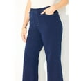 thumbnail image 4 of Catherines Women's Plus Size Petite The Wide Leg Knit Jean, 4 of 4