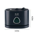 thumbnail image 2 of YgkuHd Cool Mist Humidifiers For Babies, 460ML Quiet And Small Humidifier For Bedroom Nightstand, Mountain View, Space Saving, Auto Shut Off With LED Night Light, 2 of 6