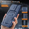 thumbnail image 6 of Case For Motorola Moto G Power 5G (2026) , Moto G Power (2025) Slim Fit with Slide Camera Cover & Invisible Kickstand, Military-Grade Shockproof Cover,Blue, 6 of 8