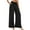 1# Black, variant on SWQZVT Pants for Women Wide Leg Dress Pants Casual High Waist Drawstring Palazzo Lounge Pants Comfy Loose Trousers with Pocke