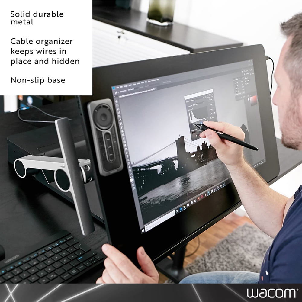 Wacom ACK62801K Ergo Stand for Wacom Cintiq Pro 24, Gray - Walmart.com