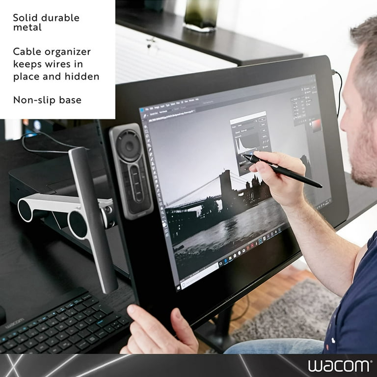 Wacom ACK62801K Ergo Stand for Wacom Cintiq Pro 24, Gray - Walmart.com