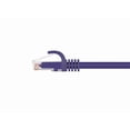 thumbnail image 2 of Monoprice FLEXboot Series - Patch cable - RJ-45 (M) to RJ-45 (M) - 6 in - UTP - CAT 6 - booted, snagless, stranded - purple, 2 of 2