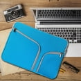 thumbnail image 6 of Thickest Protective Slim Sleeve Laptop Case Cover Pouch,iClover 13.3"/13inch for MacBook Air Apple Samsung Chromebook HP Portable Waterproof Laptop Sleeve Liner Soft Sleeve Bag Case Blue, 6 of 6