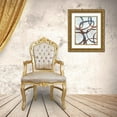 thumbnail image 3 of St Hilaire, Elizabeth 26x32 Gold Ornate Wood Framed with Double Matting Museum Art Print Titled - Monoprint XVIII, 3 of 4