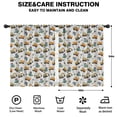 thumbnail image 2 of Blackout Kids Curtains,Cartoon Construction Vehicles Shovels Childrens Insulated Curtains Set Of 2,Bedroom Essentials,Toddler Room Decor 42"x54", 2 of 5