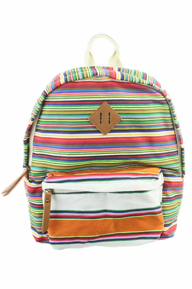 madden girl backpack striped