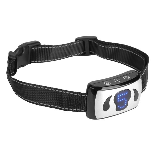 Anti Bark Collar,Voice Control Automatic Waterproof Anti Barking Collar Barking Control Collar Modern Innovation