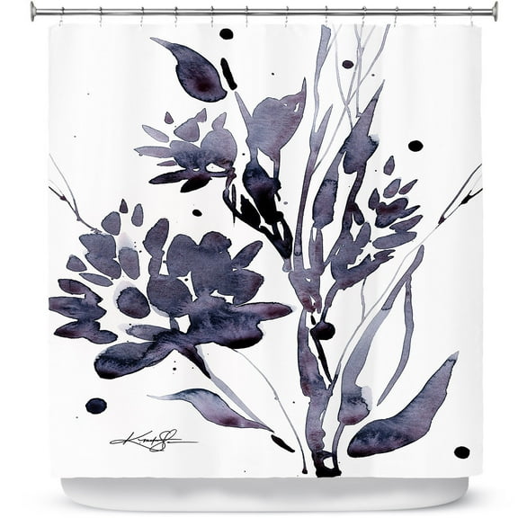 Shower Curtains 70" x 73" from DiaNoche Designs by Kathy Stanion - Organic Impressions 114