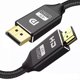 thumbnail image 1 of DP to HDMI Cable Support 4K Resolution 1.4 4D for Version Connection DisplayPort to HDMI Video Display Device 1.5m/4.9FT, 1 of 5