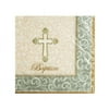 Bulk Buys PB566-96 Baptism Divinity Lunch Napkins, 96 Piece