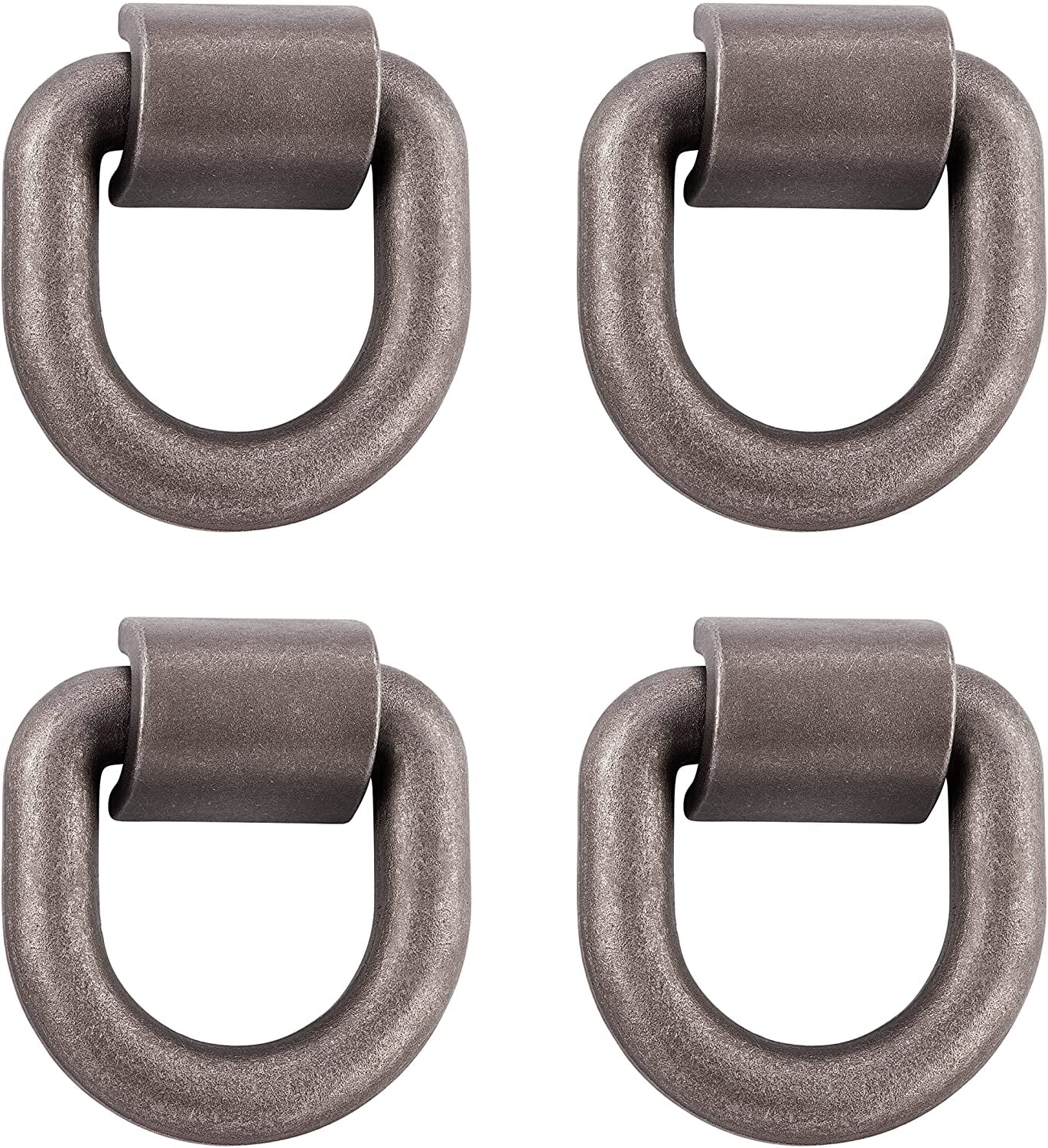 and Cargo Tie Downs Trucks Pack of 4 47,000 Pounds Break Strength for Trailers Goreks Weld on D Ring Mount 1 Inch Tie Down Anchor with Bracket 