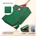 thumbnail image 3 of MaidMAX 30" Christmas Wreath Storage Bag ,600D Oxford Fabric with Sturdy Zipper and Handles,Green (1 Pack), 3 of 8