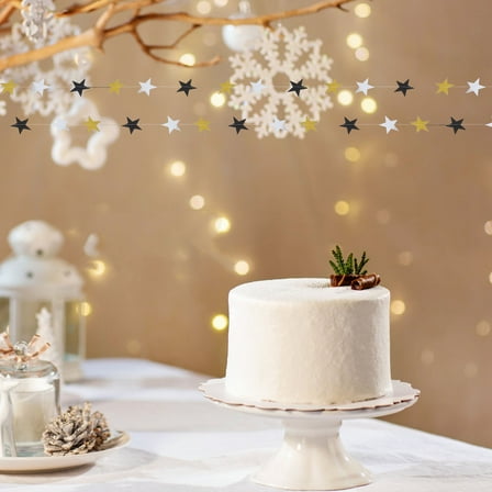 HINTRMENT 2Pcs Hanging Banner Garland Decorations For Wedding Style Events