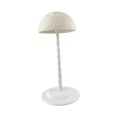 thumbnail image 3 of Soporte para la cabeza, soporte para exhibición de sombreros, soporte de mesa antideslizante con forma de cúpula de encaje, estante para almacenar gorras Beige, 3 of 8