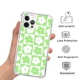 thumbnail image 2 of Green White Flowers Case Compatible with iPhone 12 and iPhone 12 Pro,Unique Trendy Design TPU Bumper Cover Case, 2 of 5