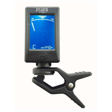Chromatic Bass Scales - D'Luca Mini Clip-On Guitar, Bass, Violin, Ukulele, Chromatic Tuner