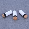 thumbnail image 4 of MasteelfCA 10pcs American Style Billiard Cue Ferrules and Tips Billiard Replacement Screw-on Tips with Pool Cue Stick Ferrules Hard Cue Tips (White and Brown), 4 of 7